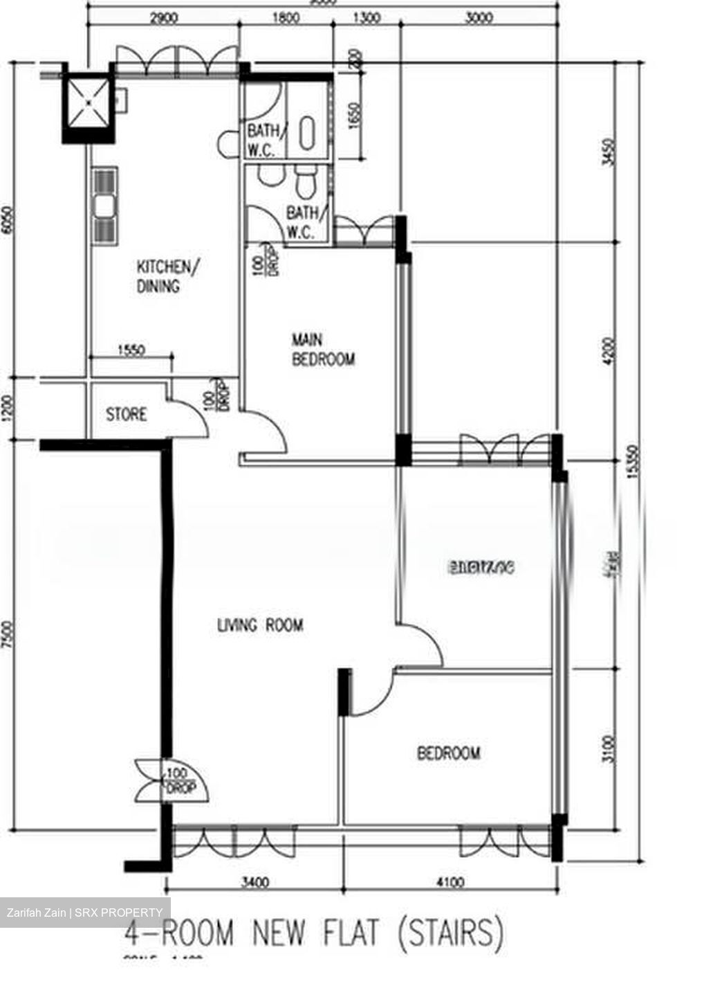 Blk 708 Reservoir Rise (Bedok), HDB 4 Rooms #603752691